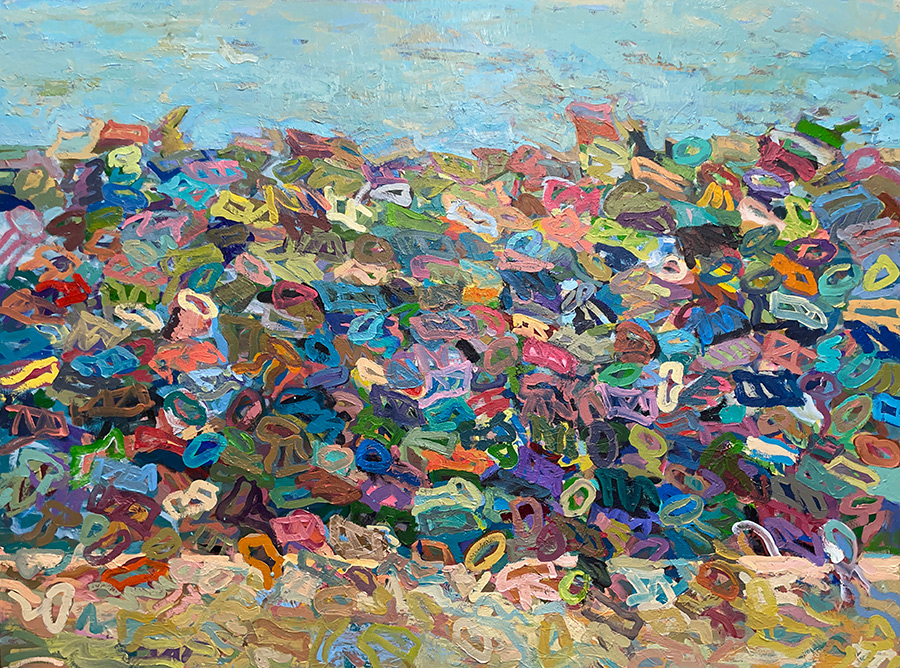 Scotty Stevenson, Morse Code painting, Carney Justice